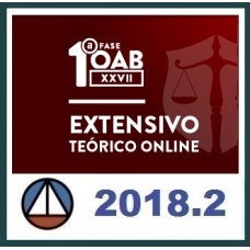1ª Fase OAB XXVII TEÓRICO EXTENSIVO (Ordem dos Advogados) CERS 2018.2