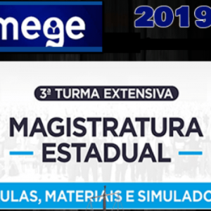 3ª Turma Extensiva Semestral de Magistratura Estadual MEGE 2019.2