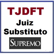 Curso para Concurso TJDFT Juiz Substituto Temático em Aulões Supremo 2016