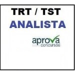 Curso para Concurso TRT TST Analista Novo Extensivo Aprova Concursos 2015.2