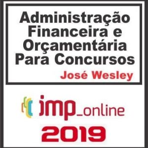 AFO PARA CONCURSOS (JOSÉ WESLEY) IMP 2019.2