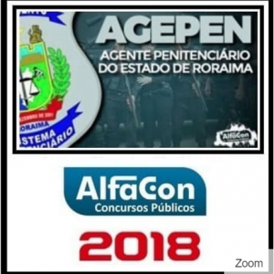 AGEPEN RR (AGENTE PENITENCIÁRIO) ALFACON 2018.2