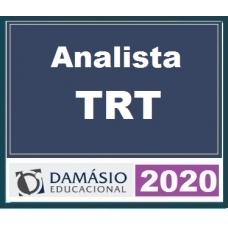 Analista dos Tribunais do Trabalho TRT Damásio 2020.1