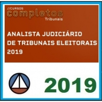 ANALISTA JUDICIÁRIO DE TRIBUNAIS ELEITORAIS 2019.1