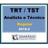 Analista Judiciário TRT e TST – Área Judiciária | Regular – Damásio Educacional 2018.2