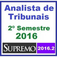 Curso para Concurso Analista de Tribunais (online) Supremo 2016.2