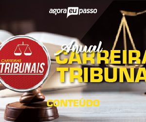 CARREIRAS TRIBUNAIS – ANUAL – AGORA EU PASSO 2017.2