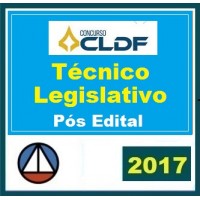 CURSO PARA O CONCURSO DA CÂMARA LEGISLATIVA DO DISTRITO FEDERAL (CLDF) – CARGO DE TÉCNICO LEGISLATIVO (TEORIA E RESOLUÇÃO DE QUESTÕES) CERS 2017.2