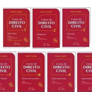 Coleção Curso De Direito Civil 7 Volumes – Paulo Nader 2016