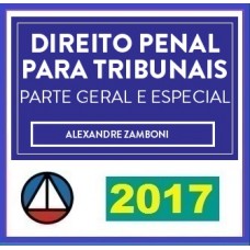 Combo Direito Penal para Tribunais (Parte Geral + Parte Especial) – CERS 2017