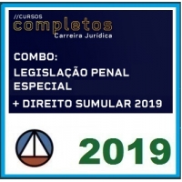 COMBO: LEGISLAÇÃO PENAL ESPECIAL + DIREITO SUMULAR 2019.1