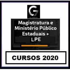 COMBO Magistratura Estadual e MP + Legislação Penal Especial G7 2020.1