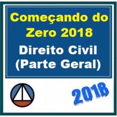 COMEÇANDO DO ZERO DE DIREITO CIVIL (PARTE GERAL) 2018 – PROF. PROF. LUCIANO FIGUEIREDO (DISCIPLINA ISOLADA) – CERS 2018.1