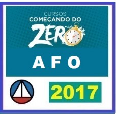 Curso (AFO) Administração Financeira e Orçamentária – Começando do Zero CERS 2017