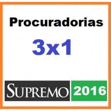 Curso para Concurso Procuradorias 3×1 SUPREMO 2016