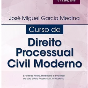 Curso De Direito Processual Civil Moderno – José Medina 2017