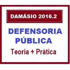 CURSO DEFENSORIA PÚBLICA REGULAR DAMÁSIO 2016.2