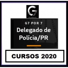 Delegado Civil PC PR – Pós Edital G7 2020.1