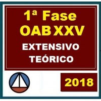 CURSO EXTENSIVO TEÓRICO ONLINE – OAB 1ª FASE – XXV EXAME DE ORDEM UNIFICADO – CERS 2017.2