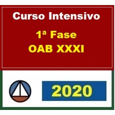 CURSO INTENSIVO PARA OAB 1ª FASE XXXI EXAME DE ORDEM CERS 2020.1