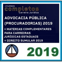 CURSO PARA ADVOCACIA PÚBLICA (PROCURADORIAS) CERS 2019.1