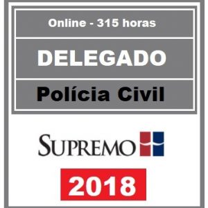 Curso para Delegado de Polícia Civil – Supremo 2018