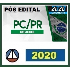 Investigador PC PR – PÓS EDITAL CERS 2020.1