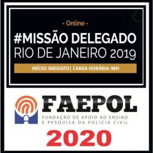 PC RJ (DELEGADO) FAEPOL 2020.1