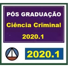 Pós Graduação Ciências Criminais 2020.1