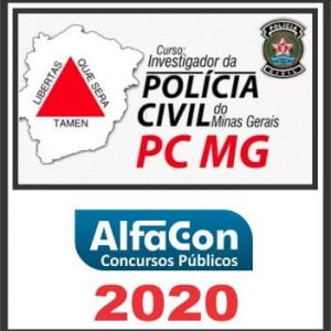 PC MG (INVESTIGADOR) ALFACON 2020.1