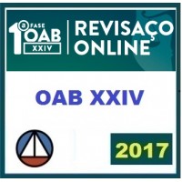 CURSO REVISAÇO ONLINE – OAB PRIMEIRA FASE XXIV EXAME DE ORDEM UNIFICADO – CERS 2017.2