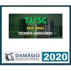 TJ SC Técnico Reta Final DAMÁSIO 2020.1