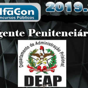 DEAP-SC (AGENTE PENITENCIÁRIO) PÓS-EDITAL ALFACON 2019.2