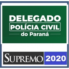Delegado Civil PC PR – PÓS EDITAL SUPREMO 2020.1