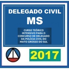 Delegado de Polícia Civil MS CERS 2017.2