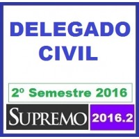 Curso para Concurso Delegado de Polí­cia Civil (online) Supremo 2016.2