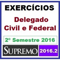 Curso para Concurso Delegado Treinamento de Exercí­cios Supremo 2016