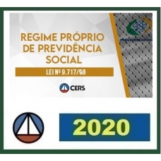 CURSO SOBRE O REGIME PRÓPRIO DE PREVIDÊNCIA SOCIAL DOS SERVIDORES PÚBLICOS CONFORME EMENDA CONSTITUCIONAL 103/2019 CERS 2020.1