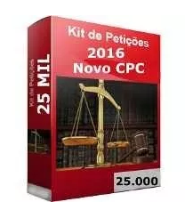 Kit Petições 2017 Com Mais De 25.000 Modelos Novo Cpc