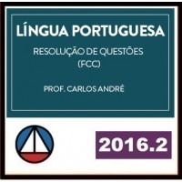 CURSO PARA CONCURSO DE LÍNGUA PORTUGUESA PROF. CARLOS ANDRÉ CERS 2016