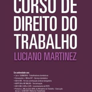CURSO DE DIREITO DO TRABALHO – LUCIANO MARTINEZ 2019.1