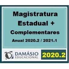 Magistratura Estadual Teoria + Complementares Anual – Damásio 2020.2