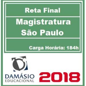 MAGISTRATURA SÃO PAULO – PÓS EDITAL Damásio 2018.2