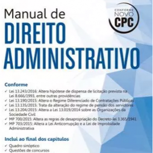 Mamual De Direito Administrativo – Matheus Carvalho 2016
