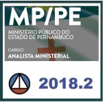 CURSO PARA O CONCURSO DO MINISTÉRIO PÚBLICO DO ESTADO DE PERNAMBUCO (MP/PE) ANALISTA MINISTERIAL – ÁREA JURÍDICA CERS 2018.2