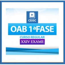 OAB 1ª FASE XXIV EXAME REGULAR CEISC 2017.2