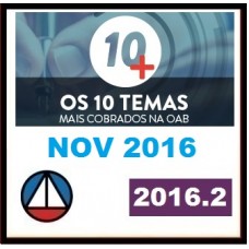 CURSO PARA EXAME OAB XXI ORDEM PROJETO 10+ CERS 2016