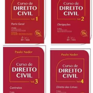 Pacote Direito Civil Vol.1.2.3.4.5.6 E 7 2016 Paulo Nader