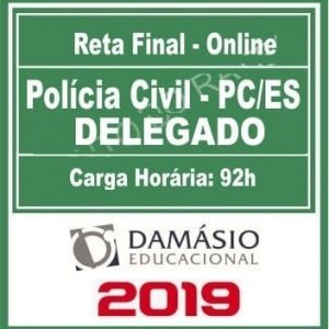 PC-ES (DELEGADO) RETA FINAL DAMÁSIO 2019.1