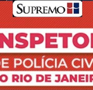 PC RJ Inspetor da Polícia Civil do Rio de Janeiro – Supremo 2020.1